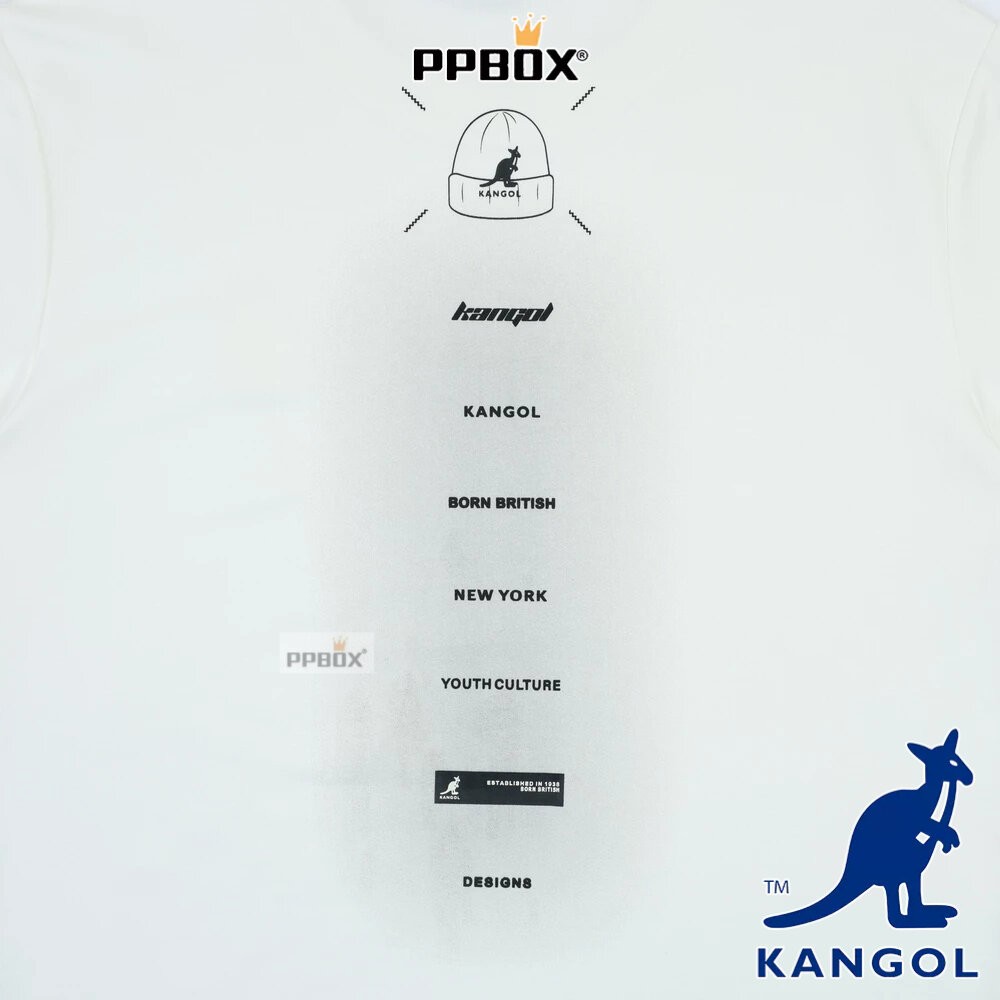 KANGOL 小毛帽印花 短T 衣服 [66251011]-細節圖6