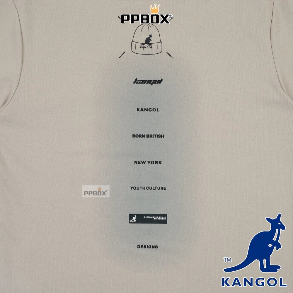 KANGOL 小毛帽印花 短T 衣服 [66251011]-細節圖10