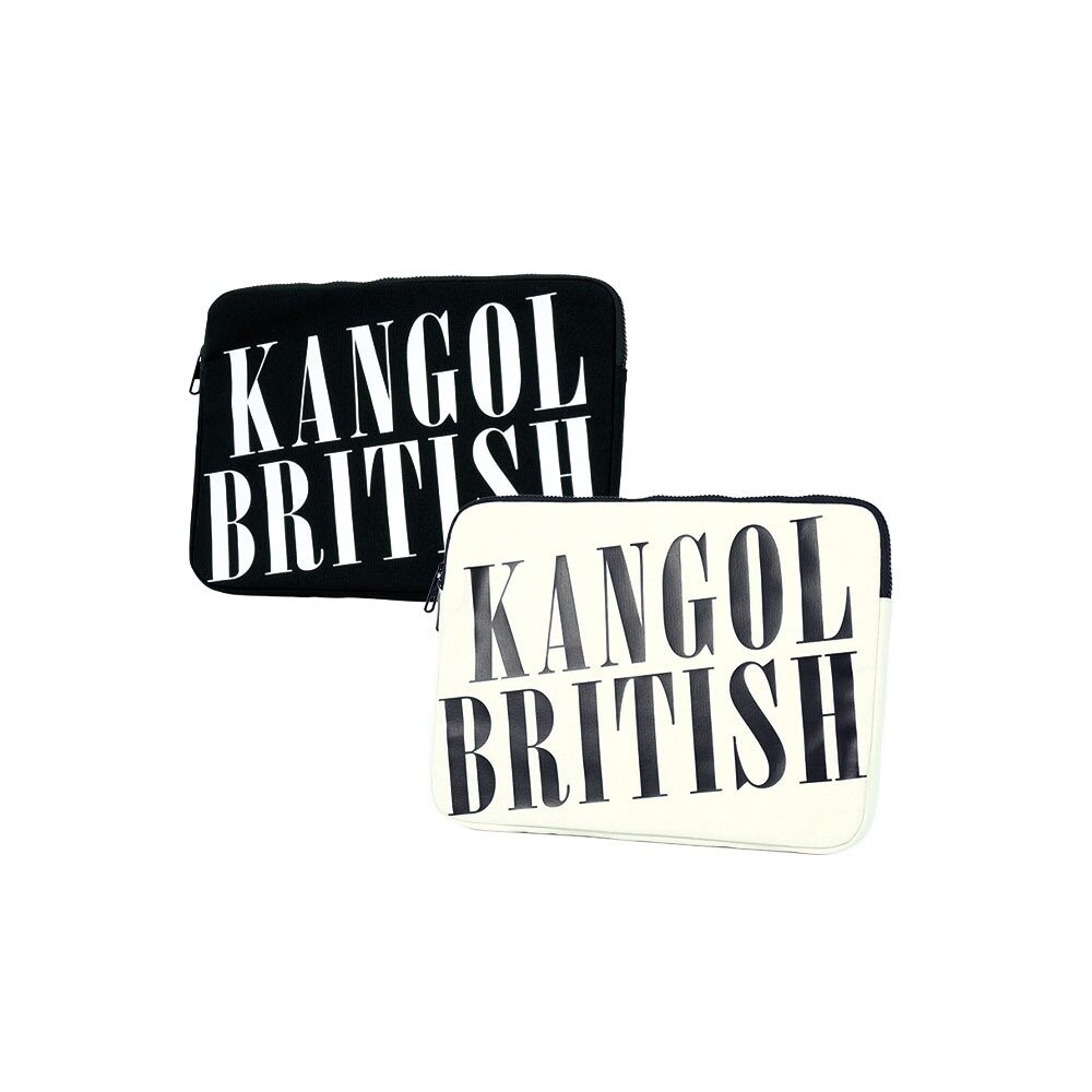 KANGOL 滿版LOGO手拿包 筆電包 包包 [65551710]-細節圖2