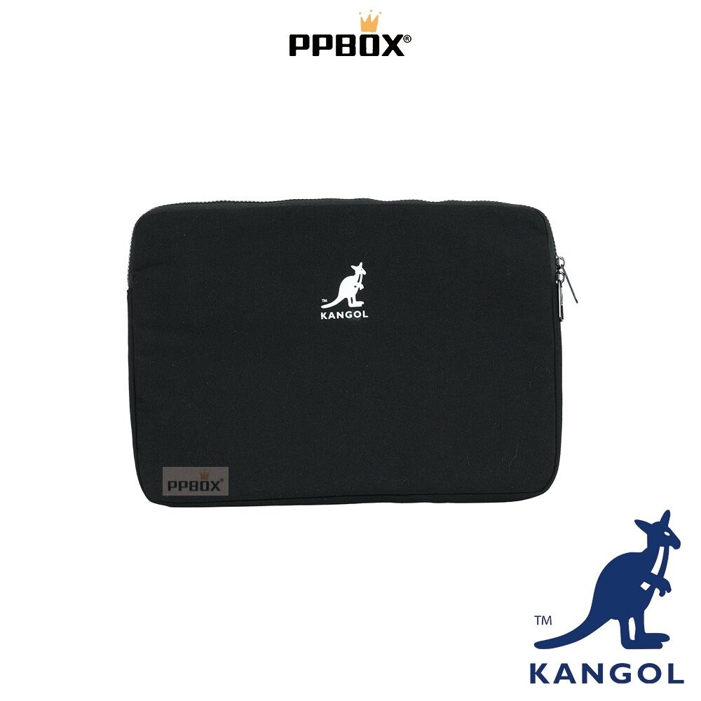 KANGOL 滿版LOGO手拿包 筆電包 包包 [65551710]-細節圖4