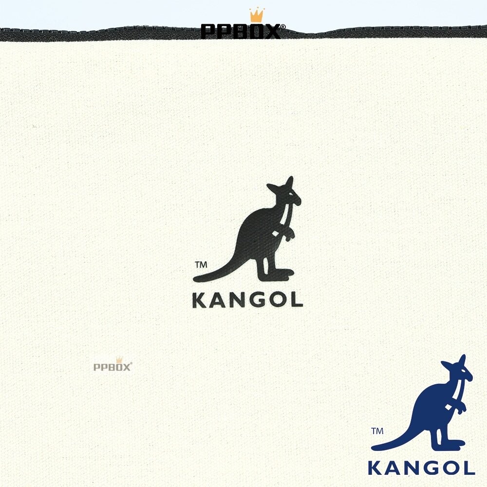 KANGOL 滿版LOGO手拿包 筆電包 包包 [65551710]-細節圖7