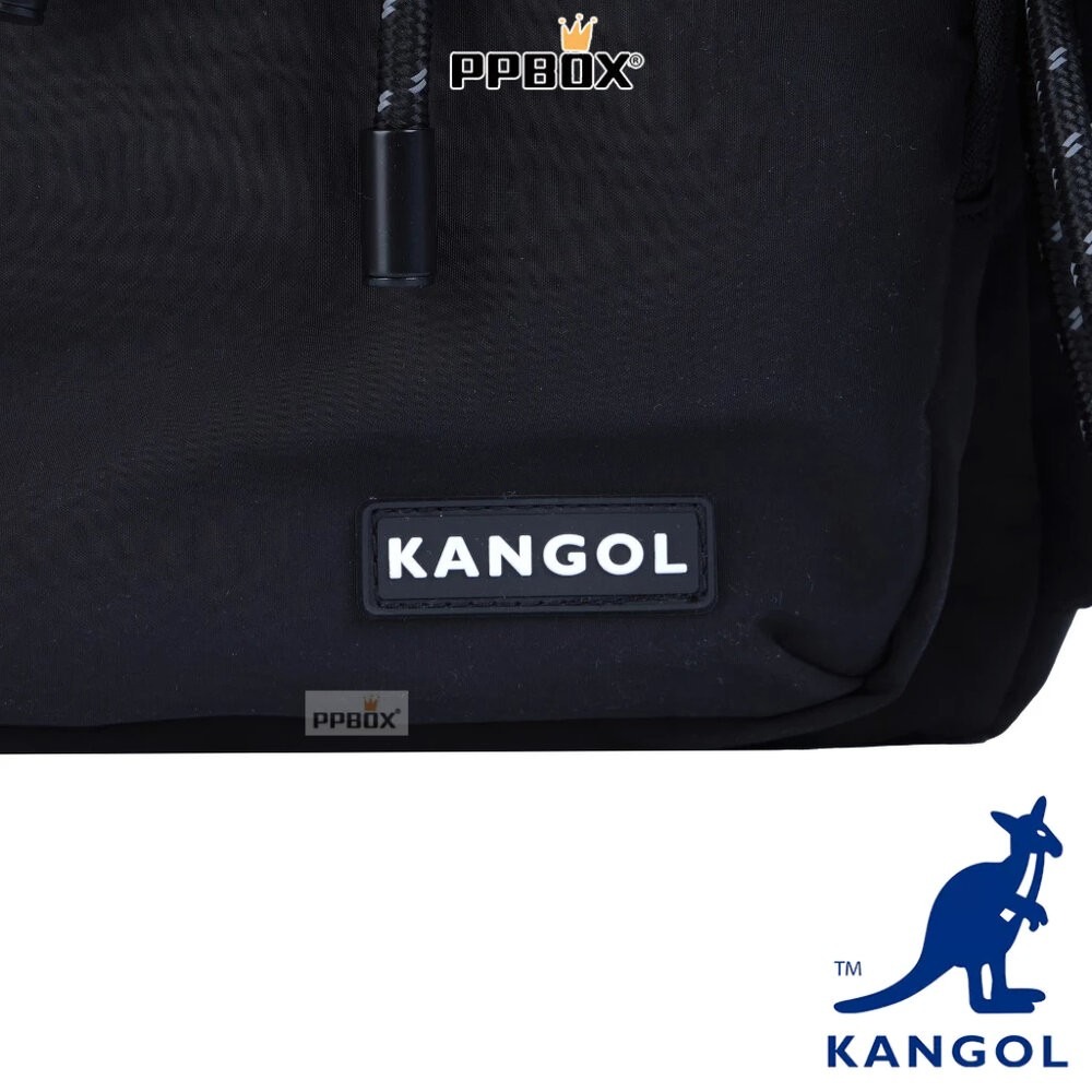 KANGOL 蓋子束繩後背包 包包 [66258740]-細節圖9