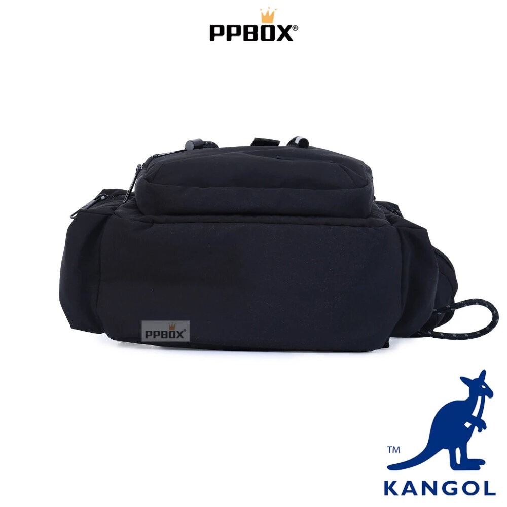 KANGOL 蓋子束繩後背包 包包 [66258740]-細節圖11