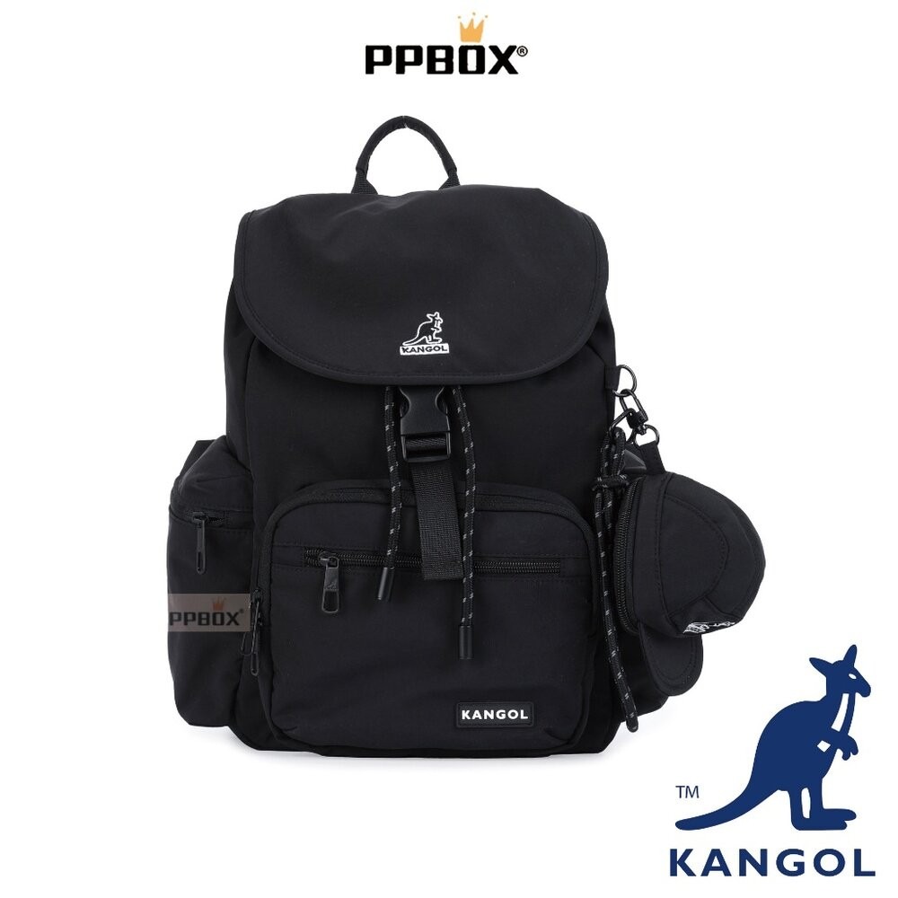 KANGOL 蓋子束繩後背包 包包 [66258740]-規格圖11