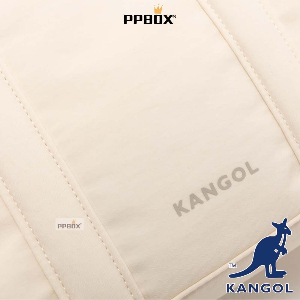 KANGOL 鬆厚吐司包 方塊包 附背帶 包包 [65228709]-細節圖4