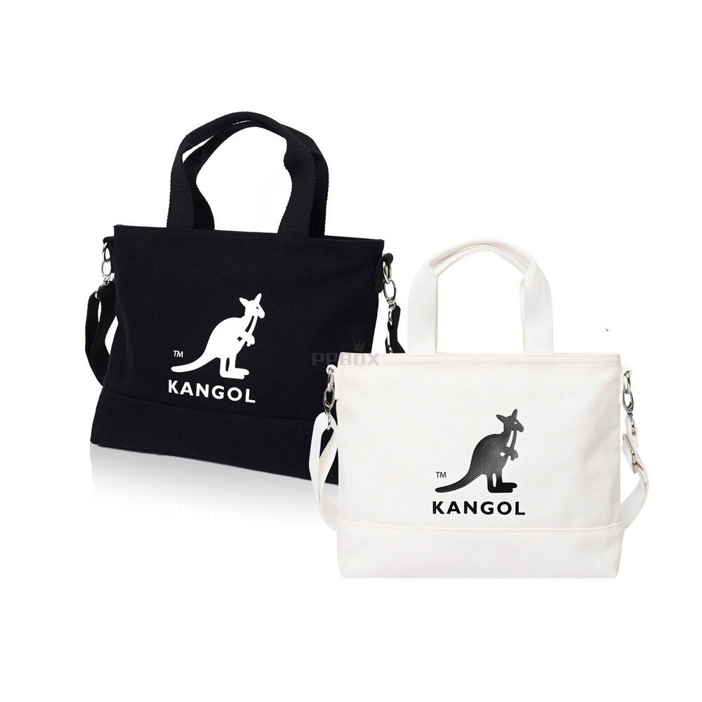 KANGOL 帆布兩用托特包 附背帶 包包 [61251709]-細節圖2