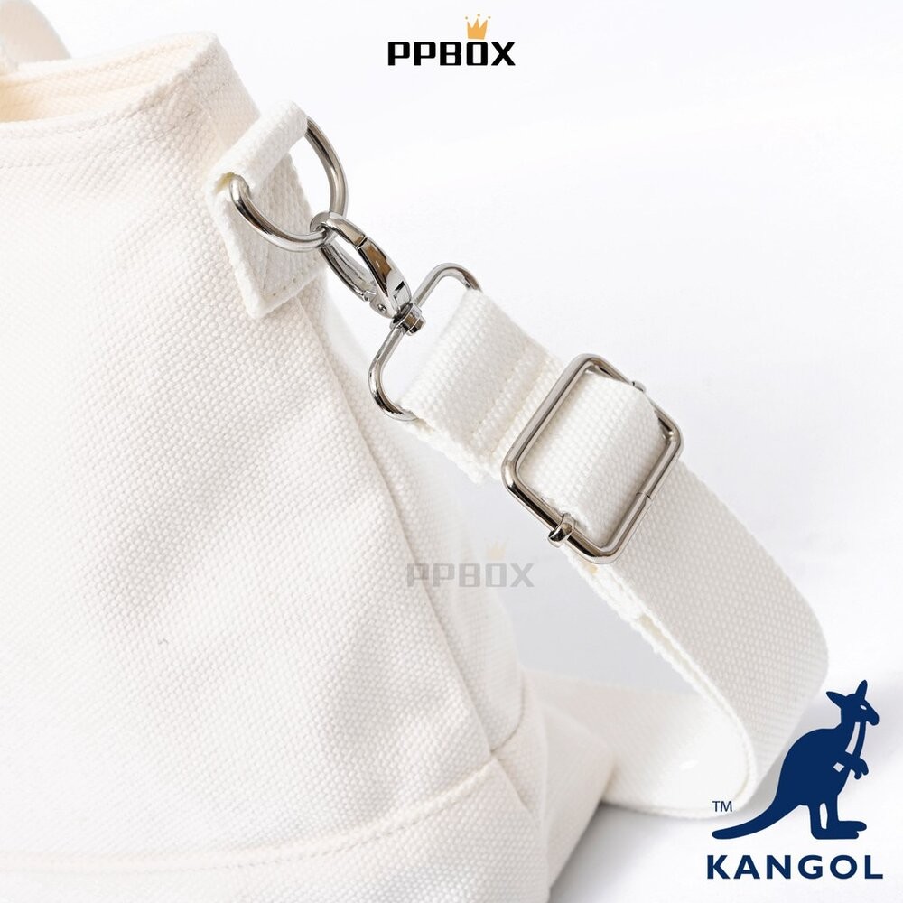 KANGOL 帆布兩用托特包 附背帶 包包 [61251709]-細節圖4