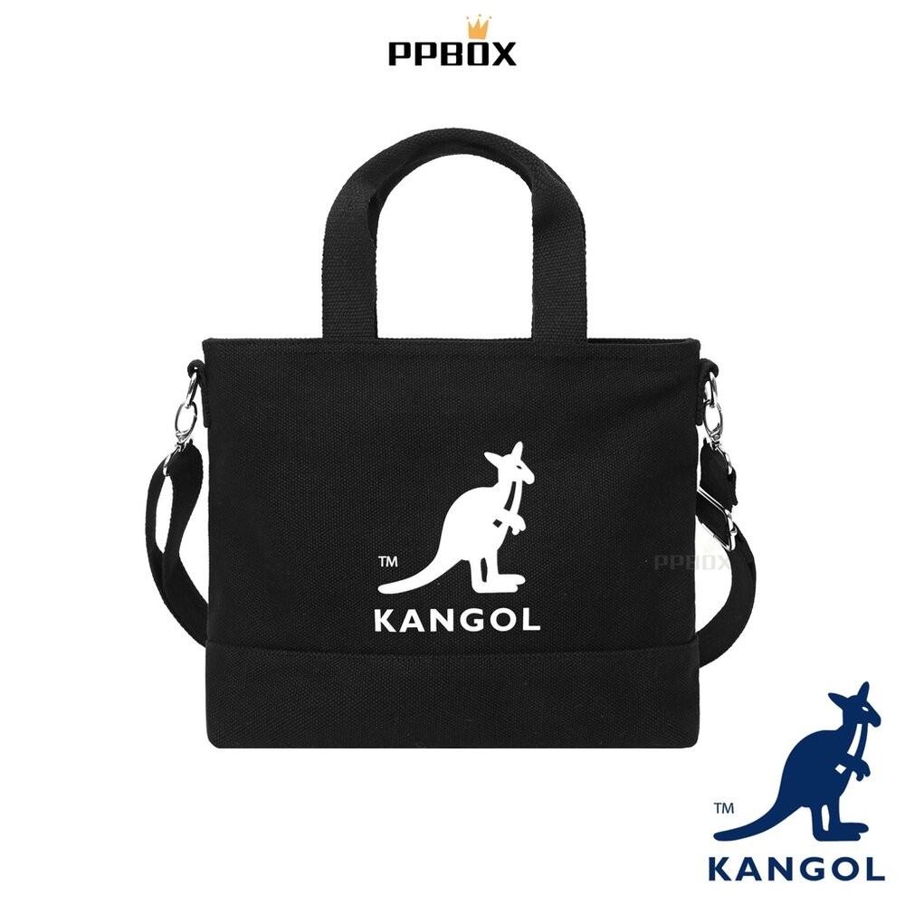 KANGOL 帆布兩用托特包 附背帶 包包 [61251709]-細節圖6