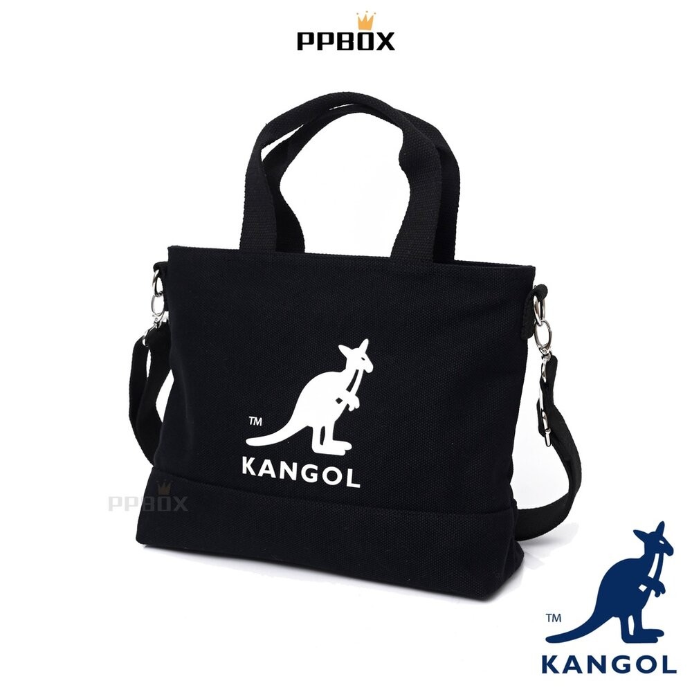 KANGOL 帆布兩用托特包 附背帶 包包 [61251709]-細節圖7