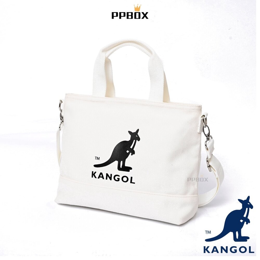 KANGOL 帆布兩用托特包 附背帶 包包 [61251709]-規格圖7