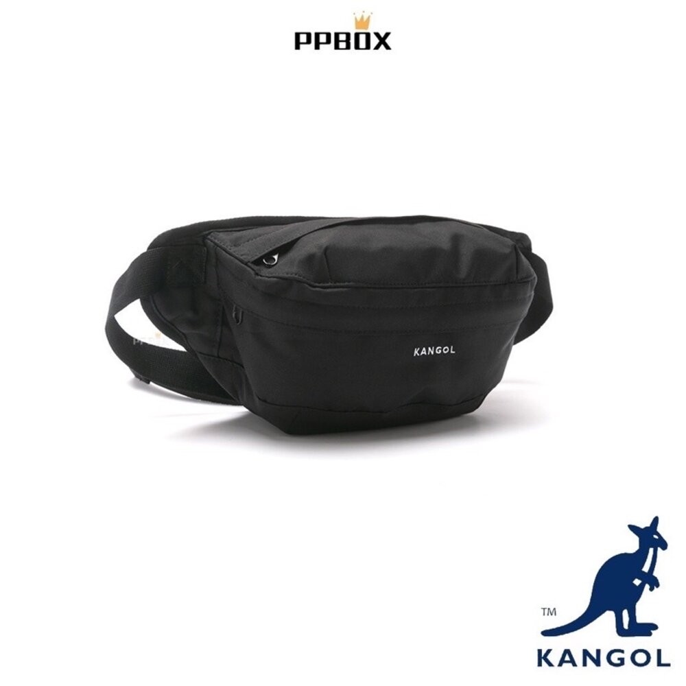 KANGOL 文字刺繡LOGO胸包 包包 【61255780】-規格圖5
