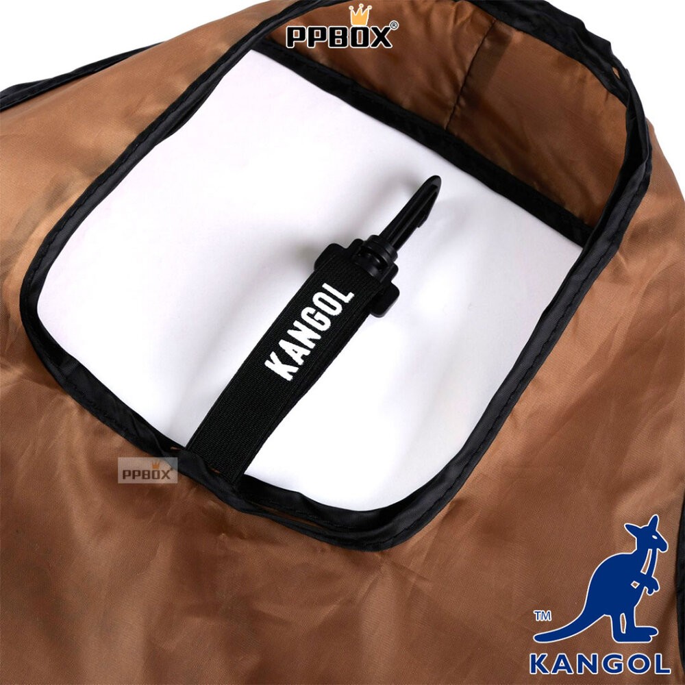 KANGOL 卷軸式購物袋 包包 【63258782】-細節圖3