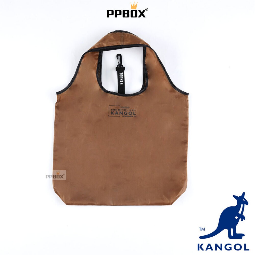 KANGOL 卷軸式購物袋 包包 【63258782】-細節圖4