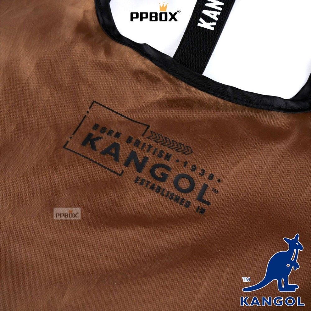 KANGOL 卷軸式購物袋 包包 【63258782】-細節圖6