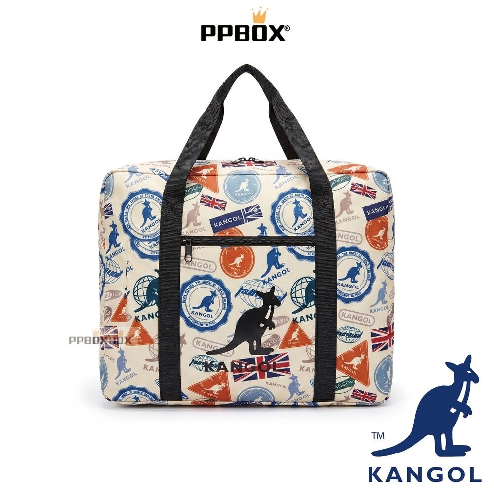 KANGOL 方形 摺疊行李袋 包包 [63258783]-規格圖9