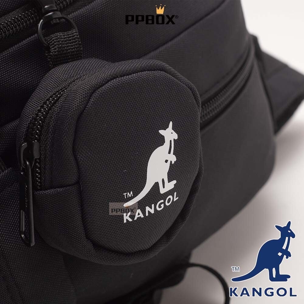 KANGOL 筆電後背包系列 包包-細節圖8