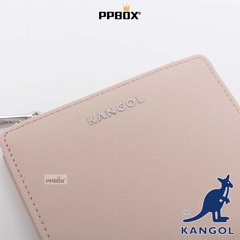 KANGOL 零錢拉鍊短夾 包包 【64528780】-細節圖5