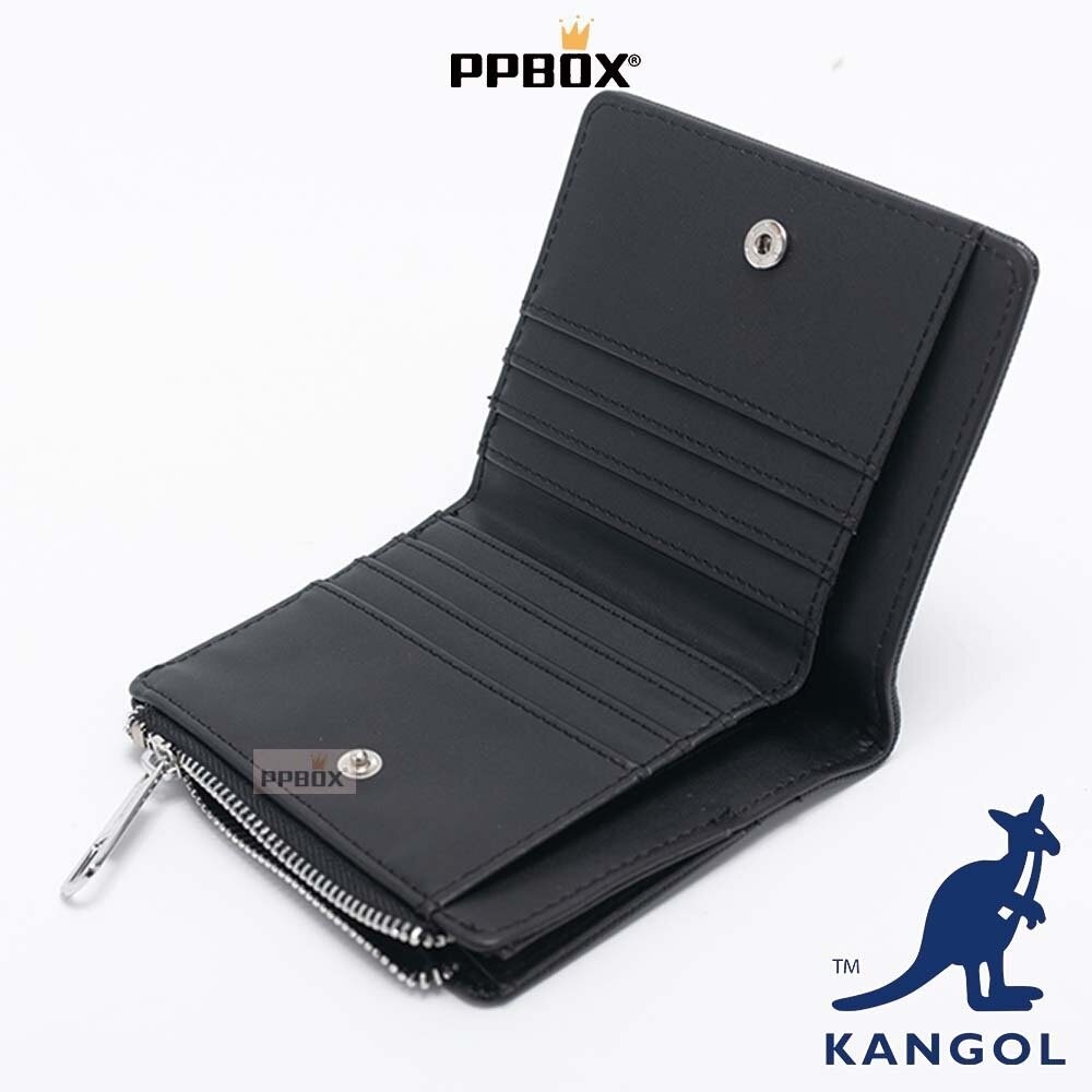 KANGOL 零錢拉鍊短夾 包包 【64528780】-細節圖6
