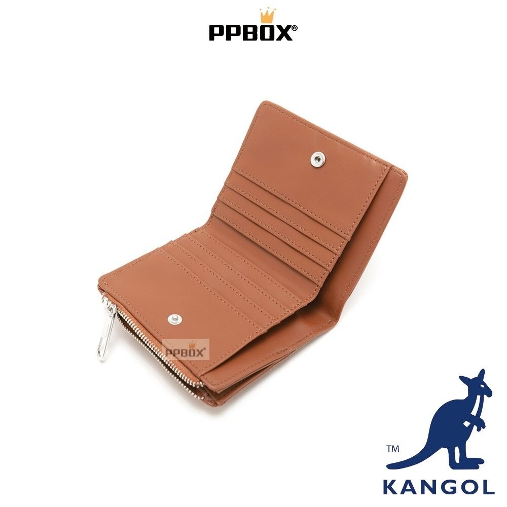KANGOL 零錢拉鍊短夾 包包 【64528780】-細節圖9