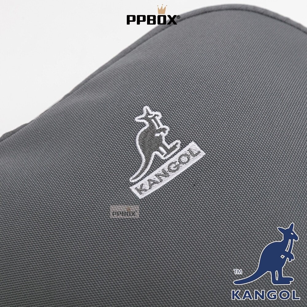 KANGOL 尼龍17吋後背包 包包 [65558745]-細節圖6