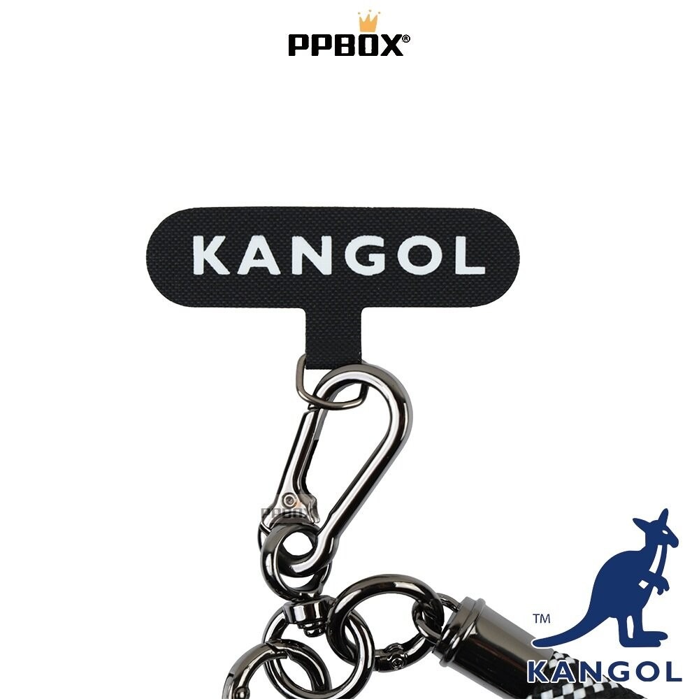 KANGOL 手機掛繩 鑰匙圈 周邊配件 [66258863]-細節圖3