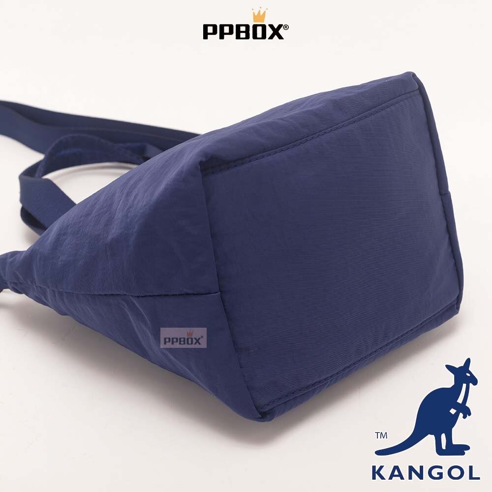 KANGOL 兩用尼龍防潑水斜背包 附背帶 包包 【65551703】-細節圖10