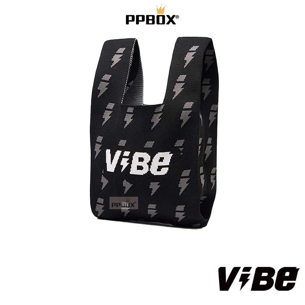 VIBE 針織 摺疊 手提包 包包 [94251952]-細節圖2