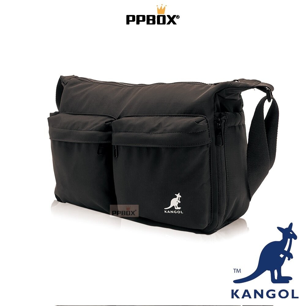 KANGOL 尼龍雲朵大側背包 附背帶 包包 【66258720】-規格圖9