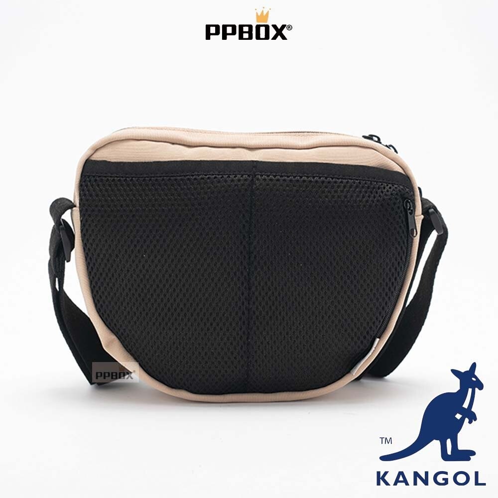 KANGOL 13隔層 撞色斜背包 附背帶 包包 【64558709】-細節圖3