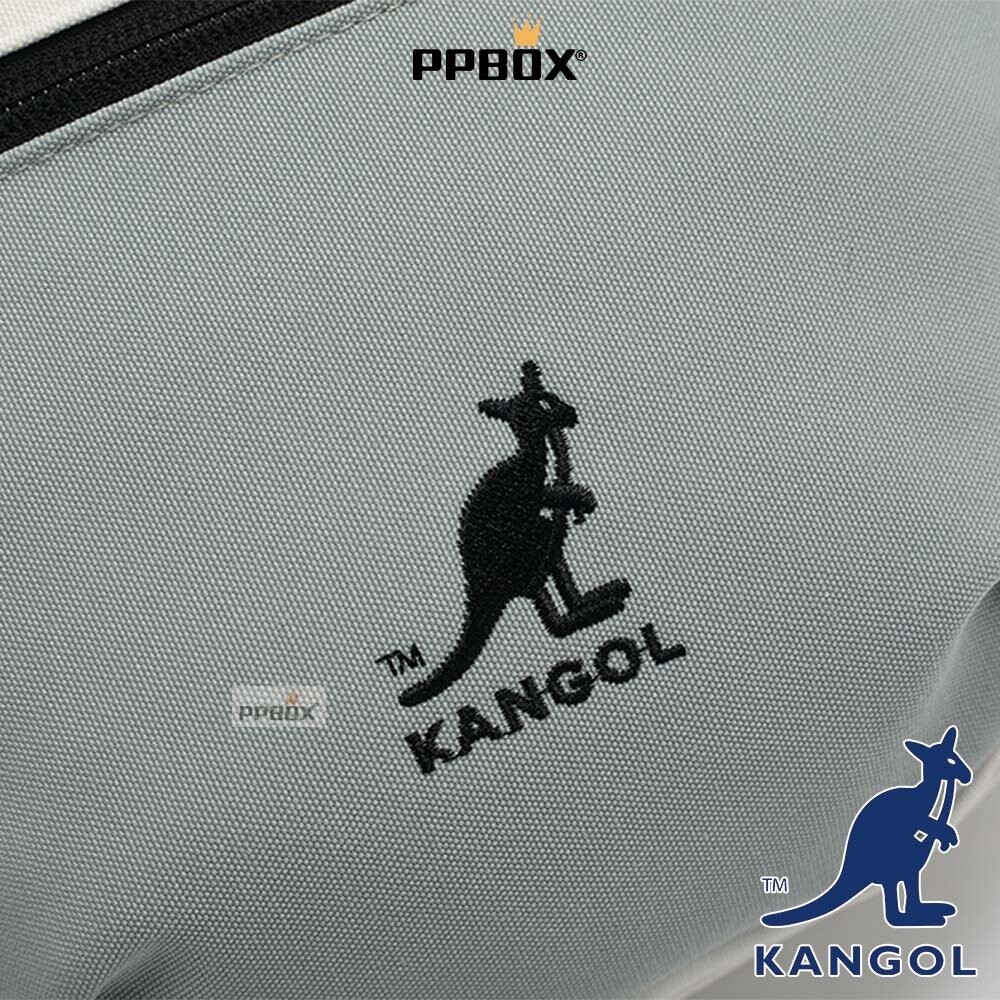 KANGOL 13隔層 撞色斜背包 附背帶 包包 【64558709】-細節圖5