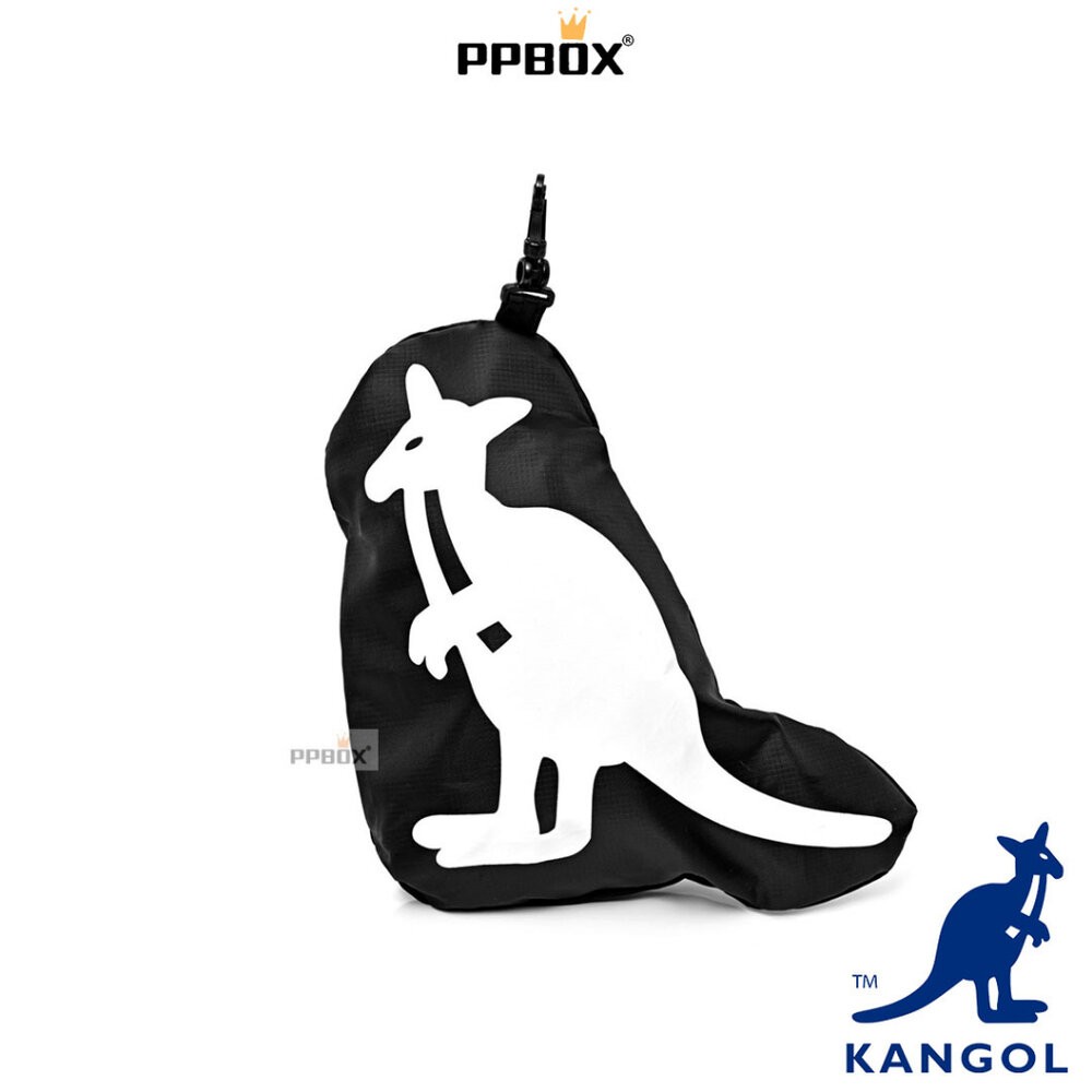 KANGOL 造型LOGO 摺疊購物袋 包包 【69553018】-細節圖3