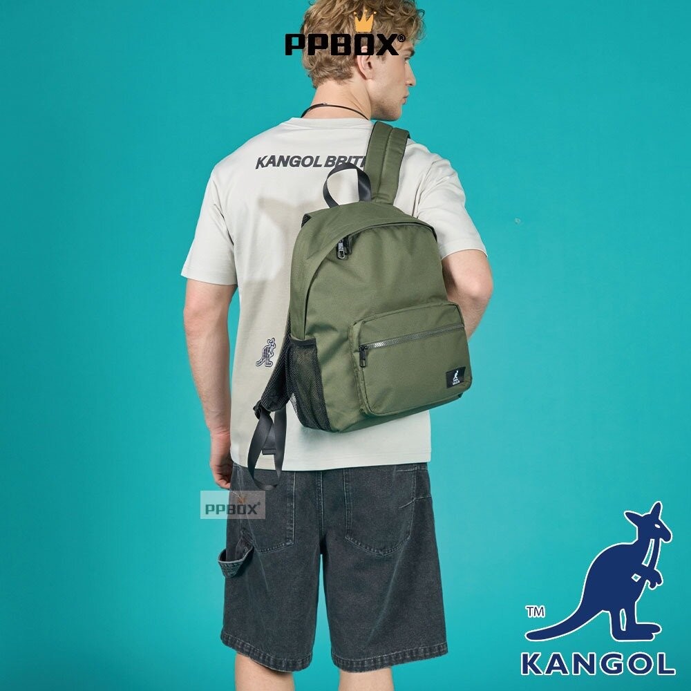 KANGOL 尼龍後背包 包包 【66251740】-細節圖3