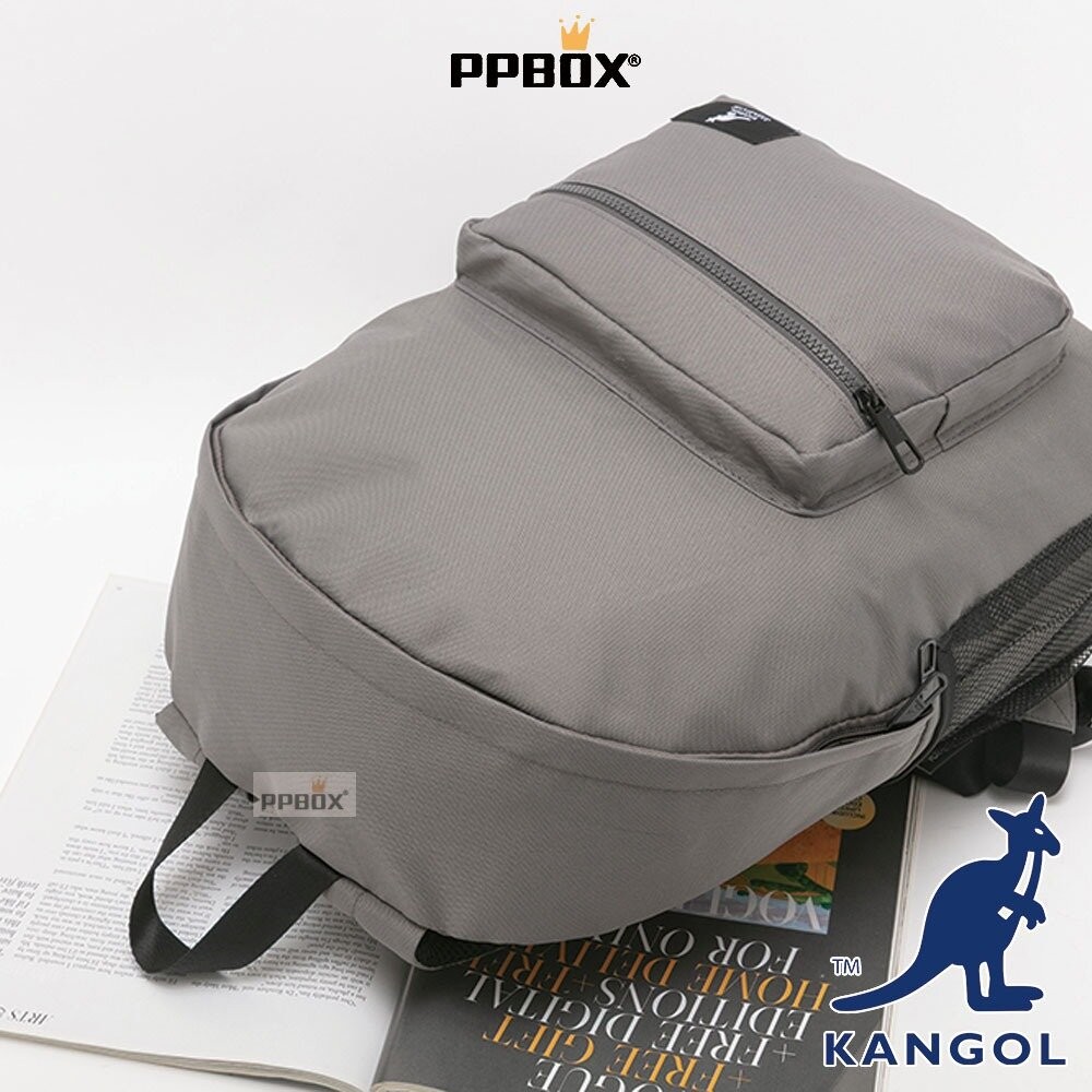KANGOL 尼龍後背包 包包 【66251740】-細節圖6