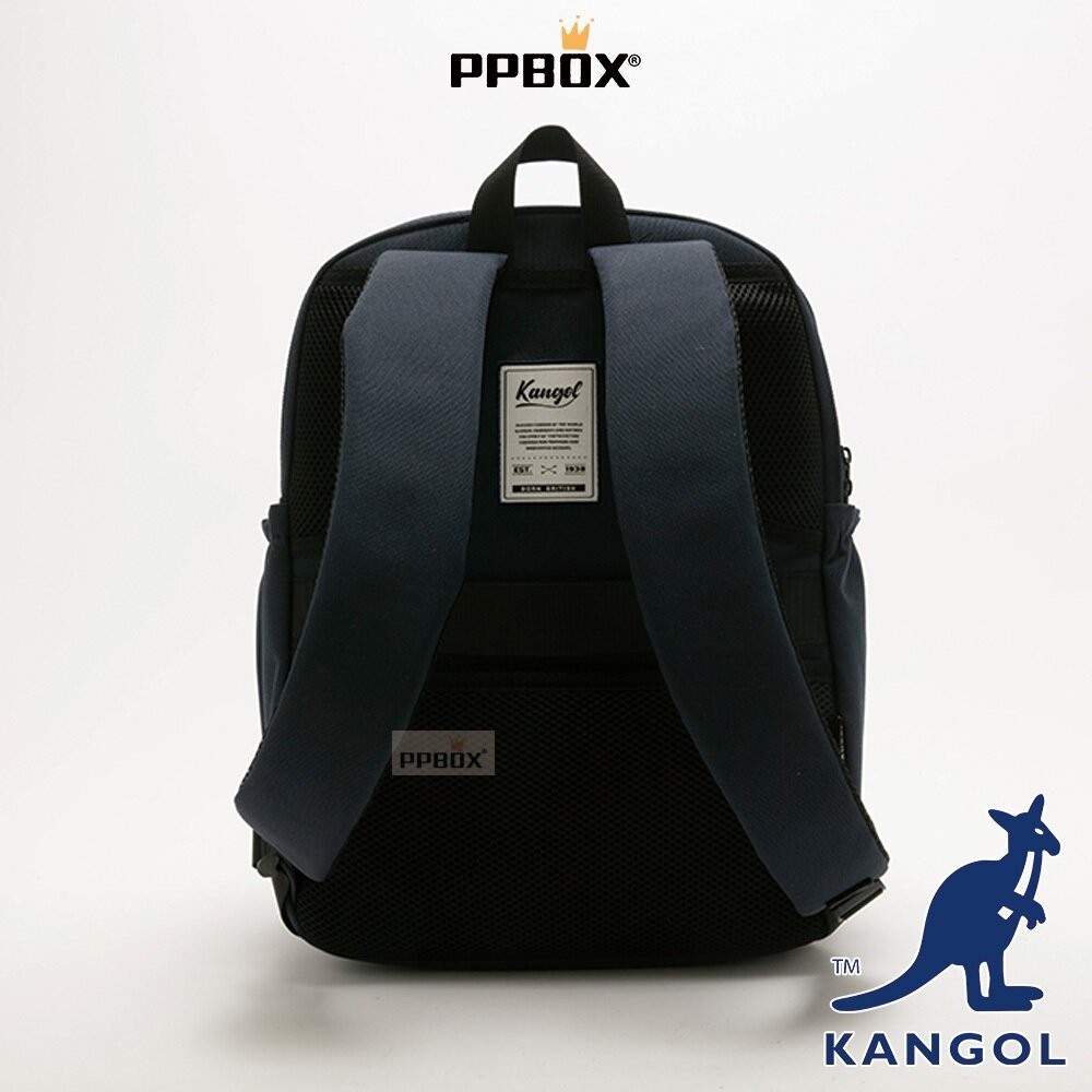 KANGOL 行李箱插槽 15.6吋筆電後背包 包包 【65558744】-細節圖6