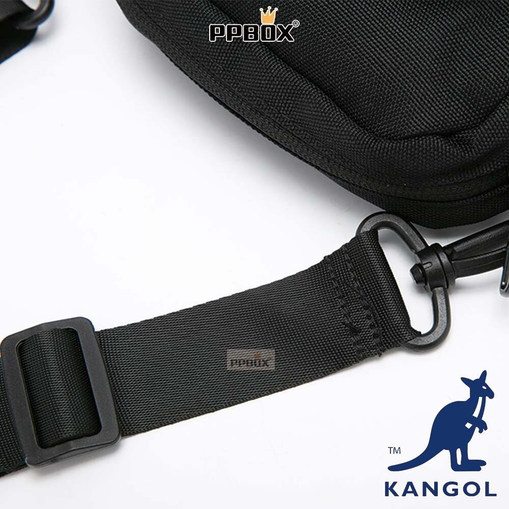 KANGOL 撞色款 小方包 附背帶 包包 [63557702]-細節圖6