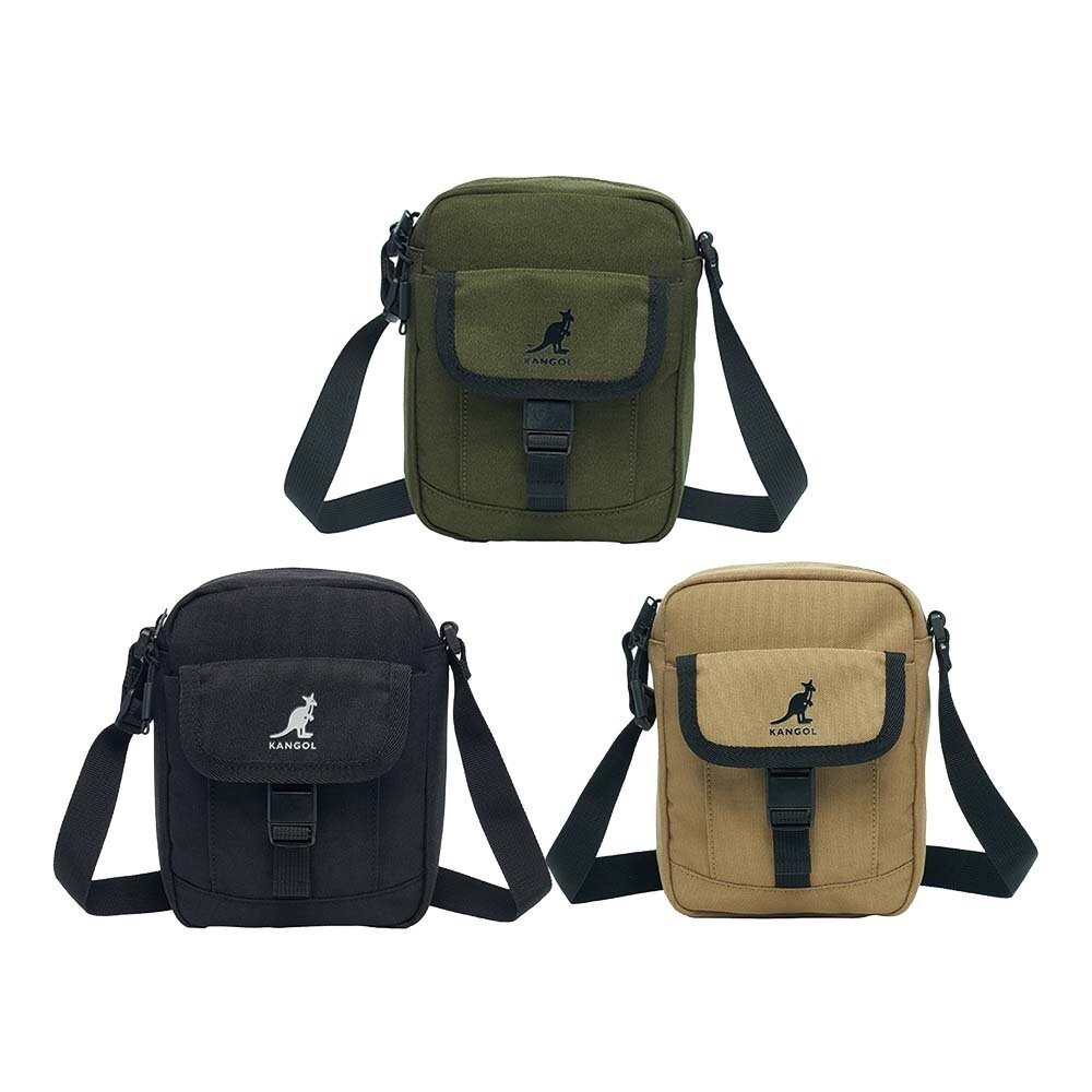 KANGOL 工裝 小方包 附背帶 包包 [64551704]-細節圖2