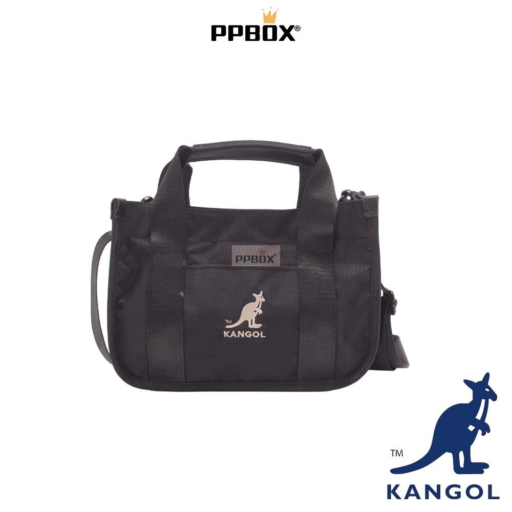KANGOL 兩用 手提 方塊包 附背帶 包包 【65258705】-規格圖11