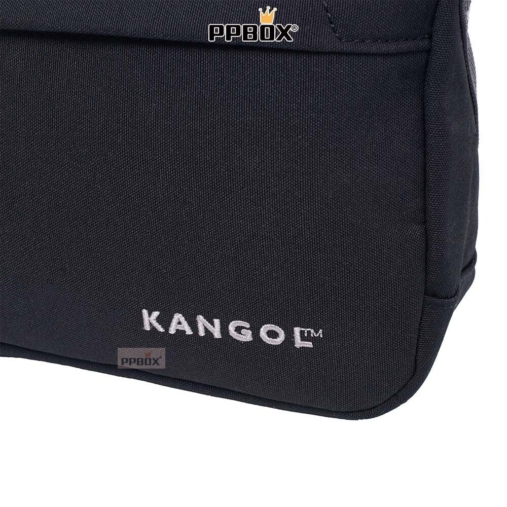 KANGOL 多格層 郵差包 附背帶 包包 [64551705]-細節圖5