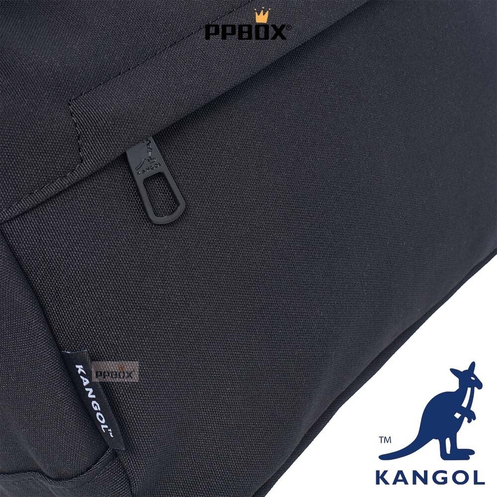 KANGOL 多格層 郵差包 附背帶 包包 [64551705]-細節圖10