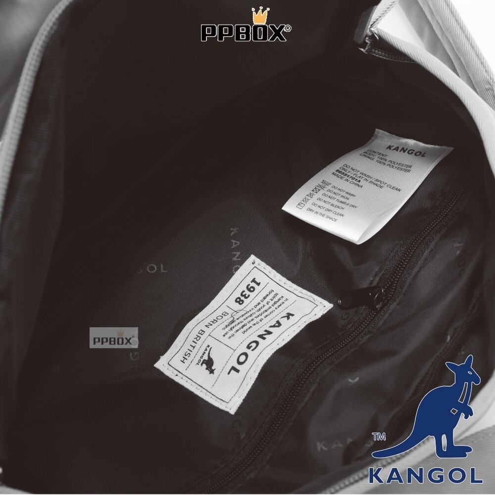 KANGOL 可拆卸 多功能側背包 附背帶 包包 【66551701】-細節圖5