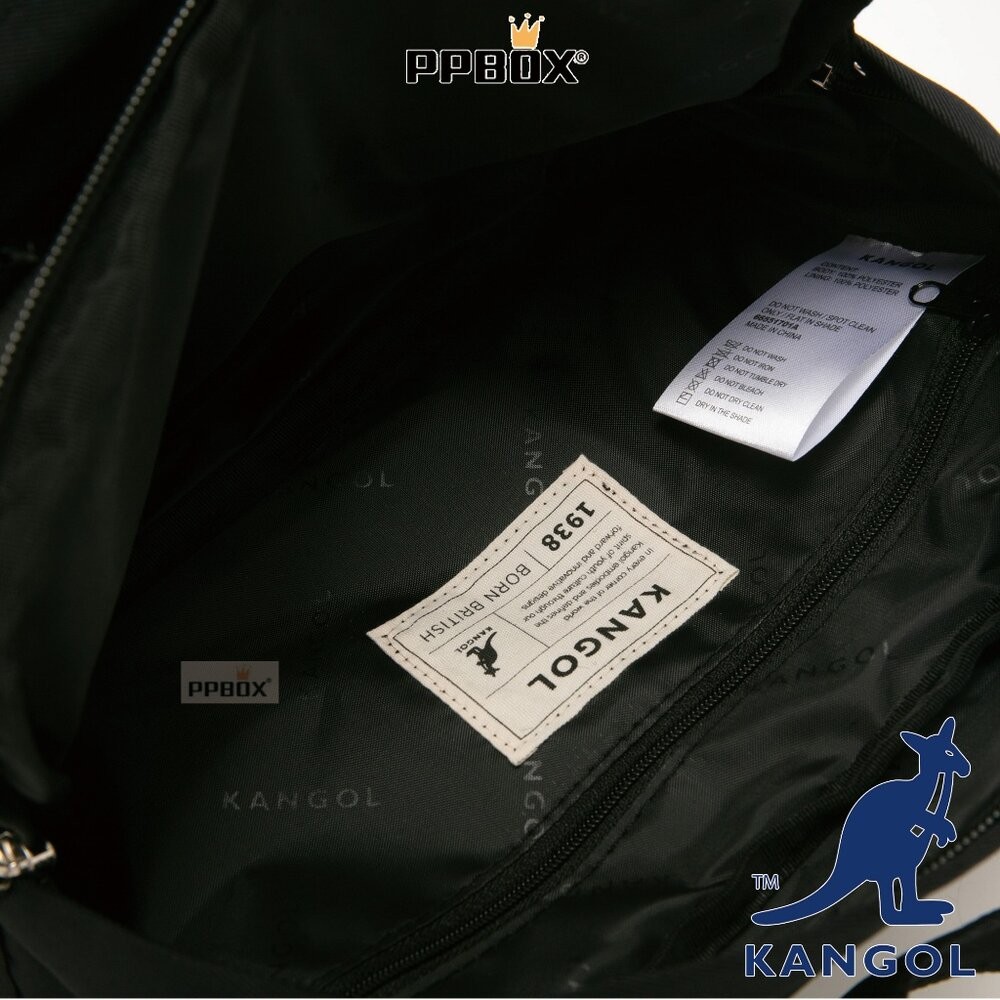 KANGOL 可拆卸 多功能側背包 附背帶 包包 【66551701】-細節圖8
