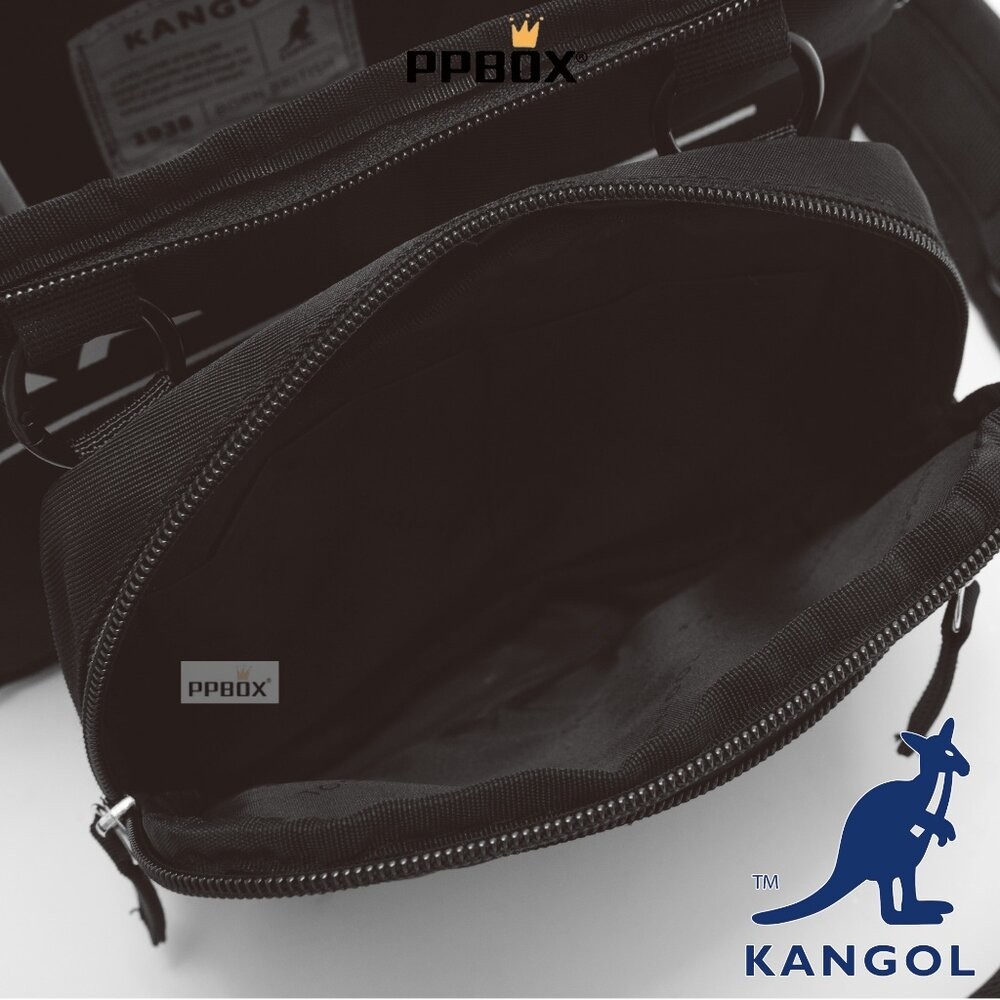KANGOL 可拆卸 多功能側背包 附背帶 包包 【66551701】-細節圖10