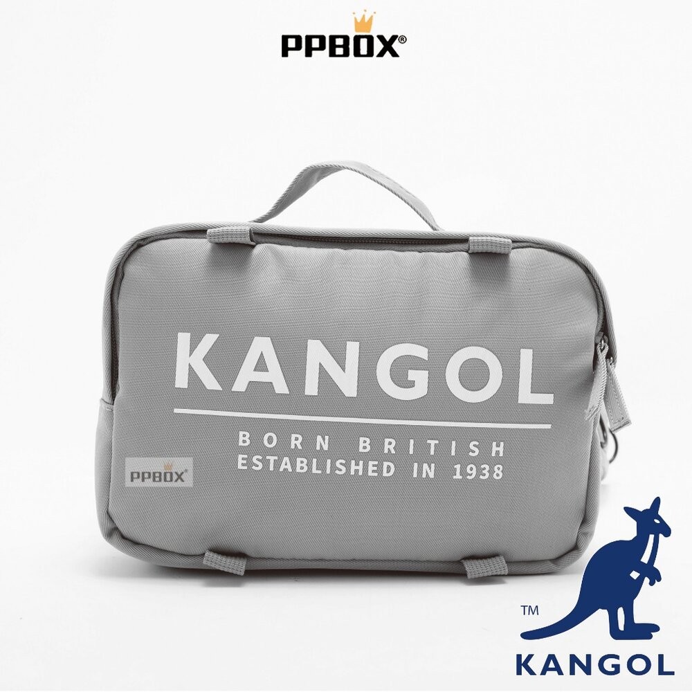 KANGOL 可拆卸 多功能側背包 附背帶 包包 【66551701】-細節圖11