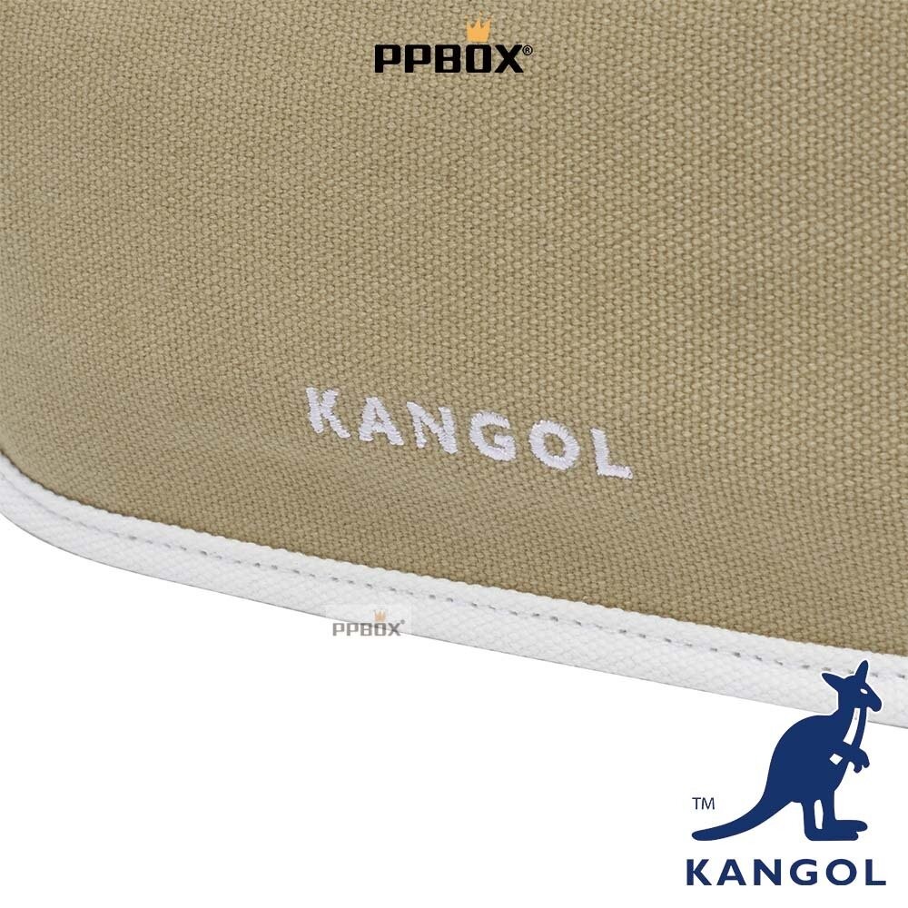 KANGOL 前口袋 方塊包 附背帶 包包 【64551701】-細節圖7