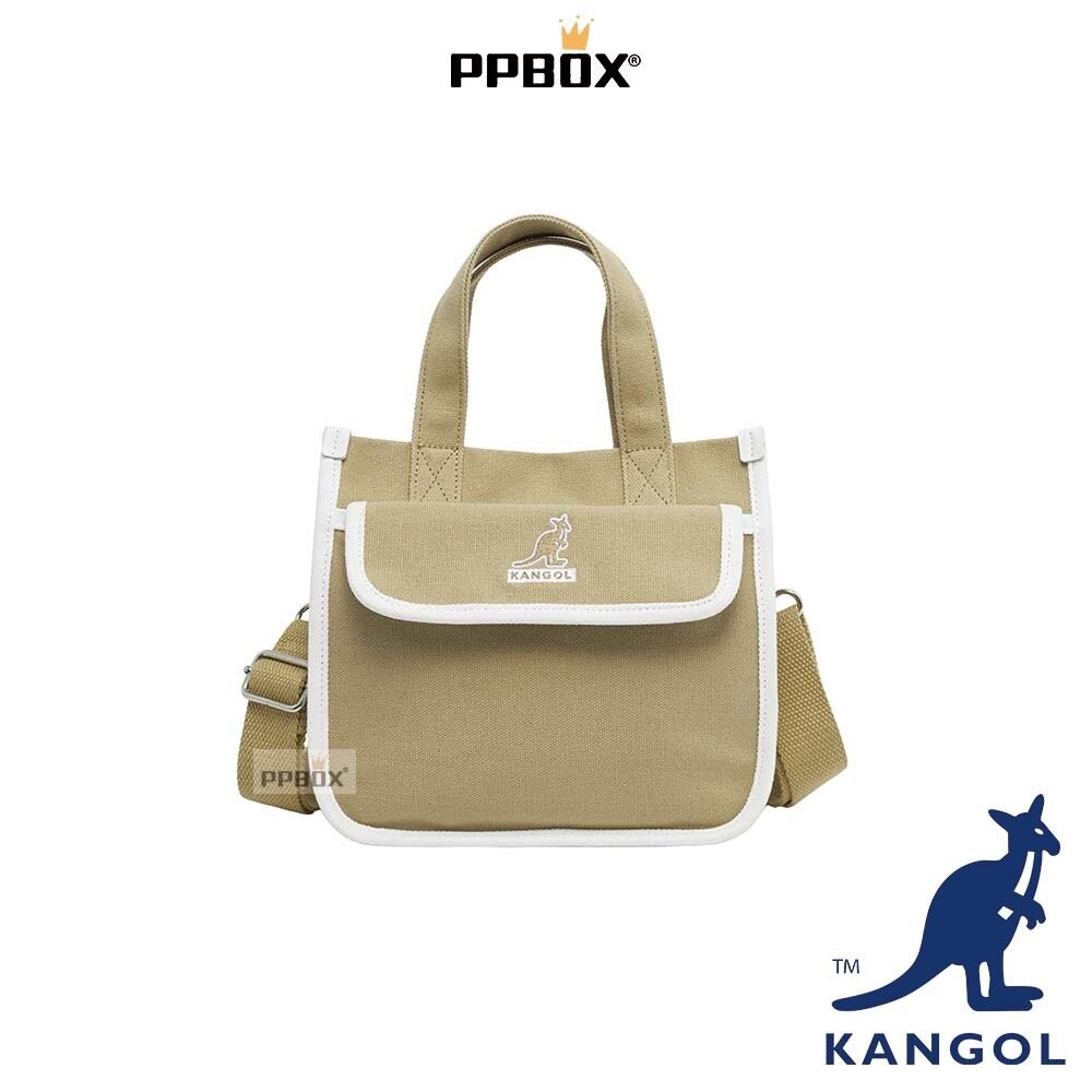 KANGOL 前口袋 方塊包 附背帶 包包 【64551701】-規格圖9