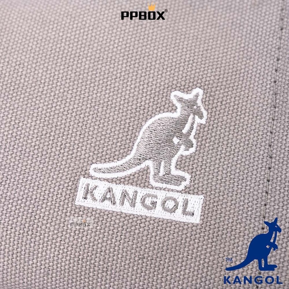 KANGOL 帆布斜背包 小方包 附背帶 【61551711】-細節圖11
