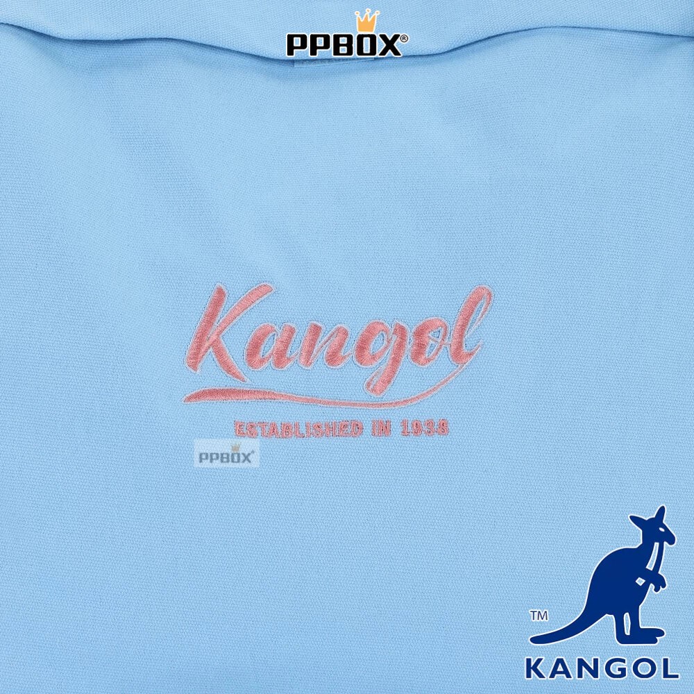 KANGOL 刺繡LOGO 亮色系托特包 包包 【66251718】-細節圖3