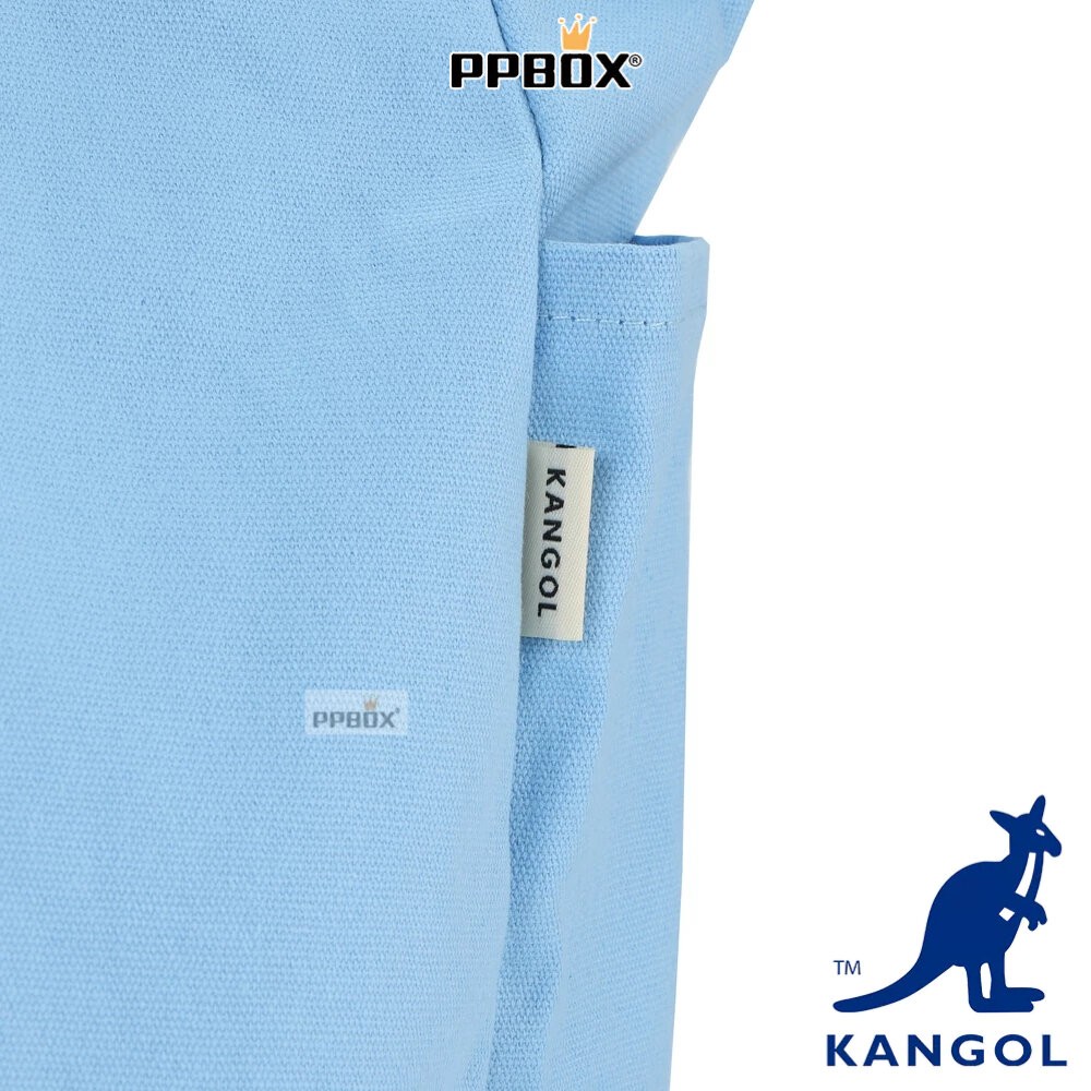 KANGOL 刺繡LOGO 亮色系托特包 包包 【66251718】-細節圖5