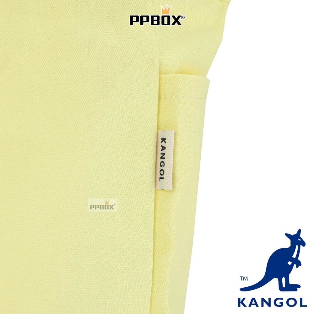 KANGOL 刺繡LOGO 亮色系托特包 包包 【66251718】-細節圖9