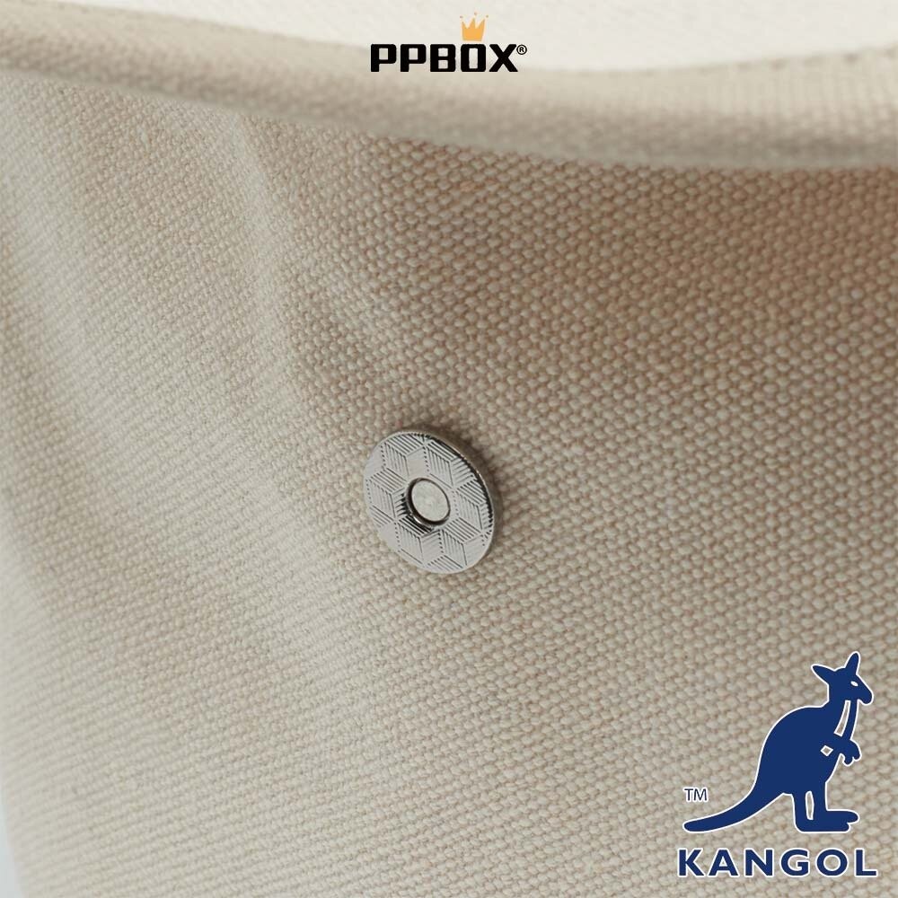 KANGOL 口袋 兩用 手提 斜背包 附背帶 包包  【64551703】-細節圖7